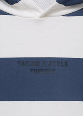 MANGO KIDS Striped hooded sweatshirt - Smgarment's